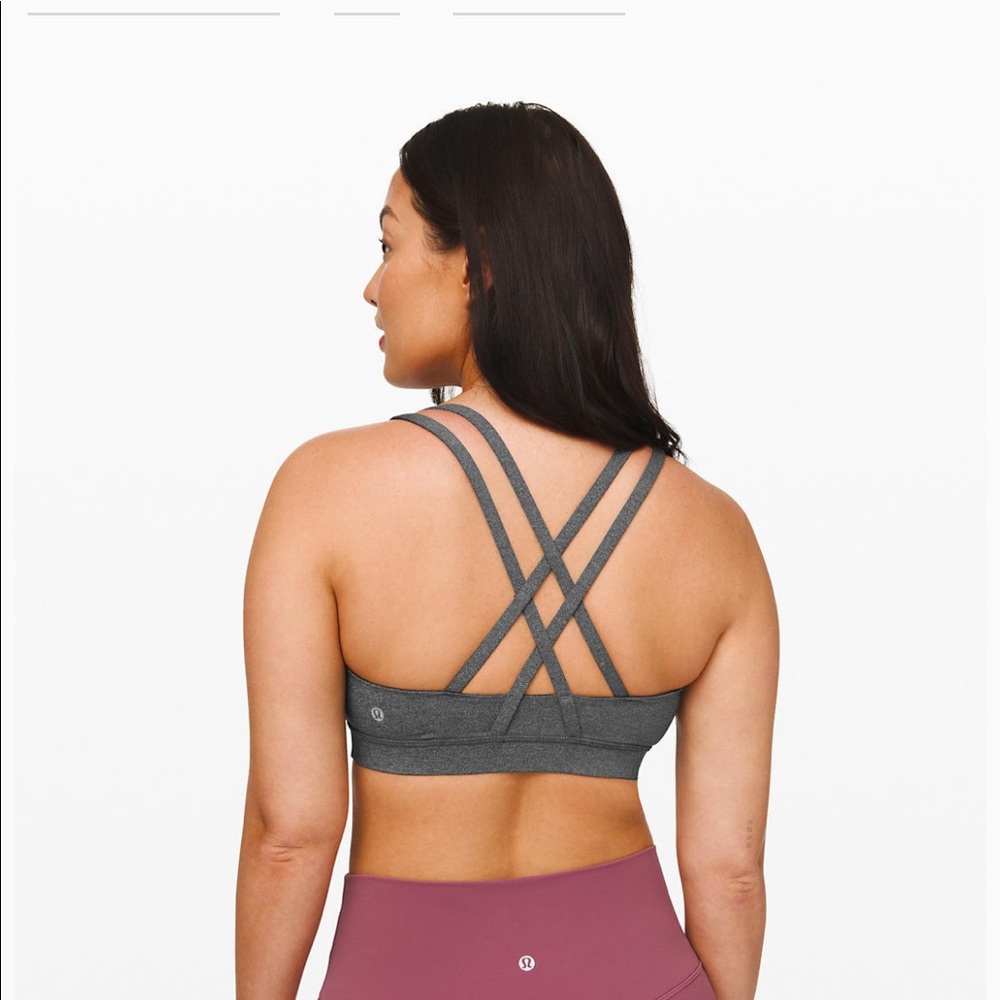 Size 2 Lululemon Gray Sports Bra